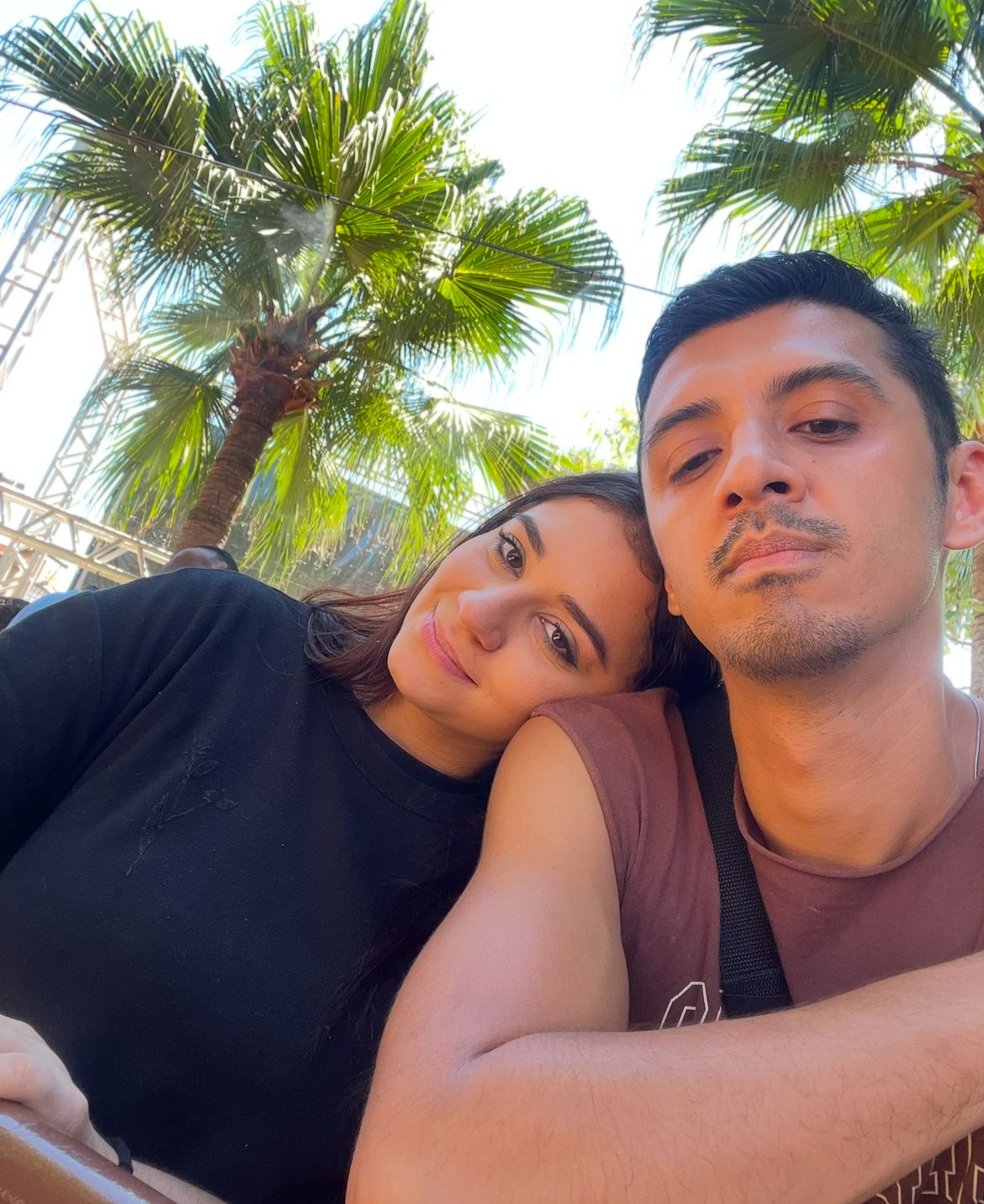 Nosso primeiro Hopi Hari juntinhos!